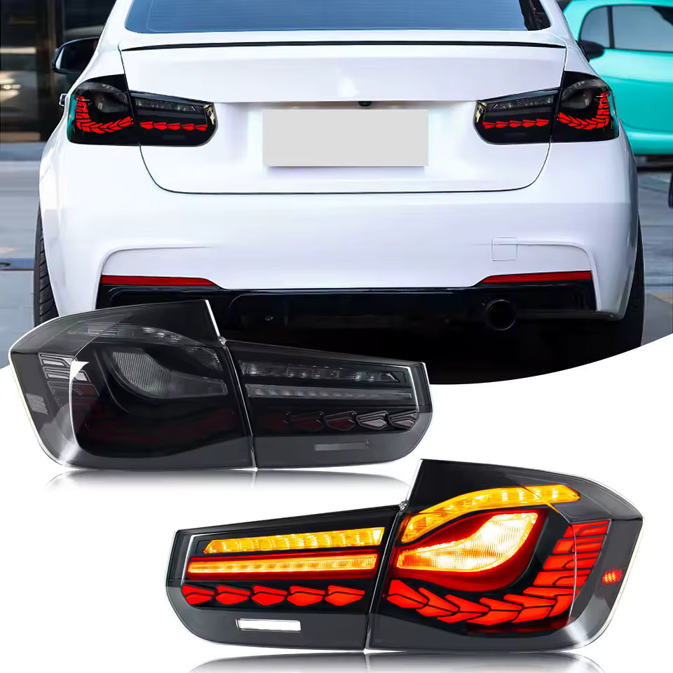 BMW F30 F80 2013-2018.GTS SMOKED TAIL LIGHTS