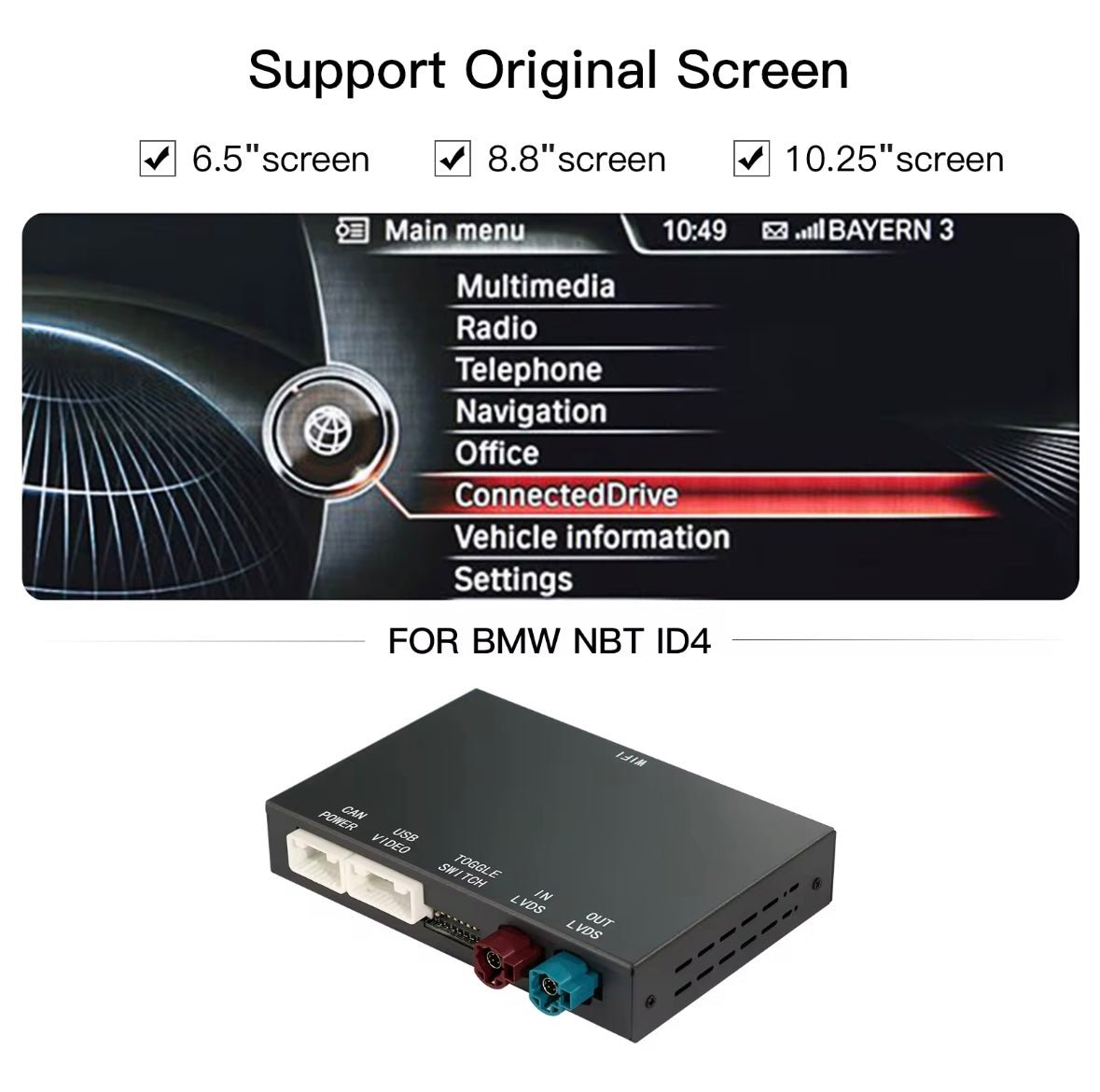 BMW F10 5 Series Apple CarPlay & Android Auto NBT/CIC/EVO - BeamerFreak