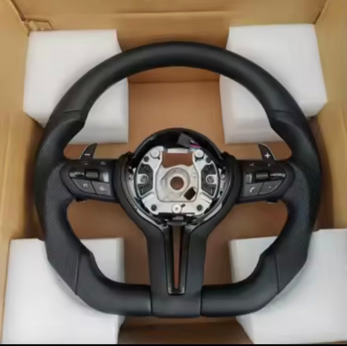 BMW F10 M Flat Bottom Steering Wheel - BeamerFreak